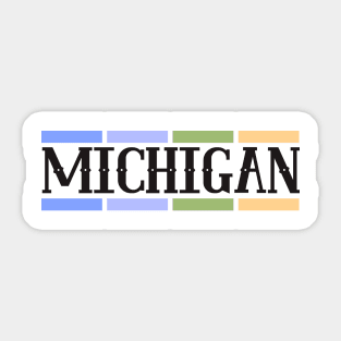 MICHIGAN ART Sticker